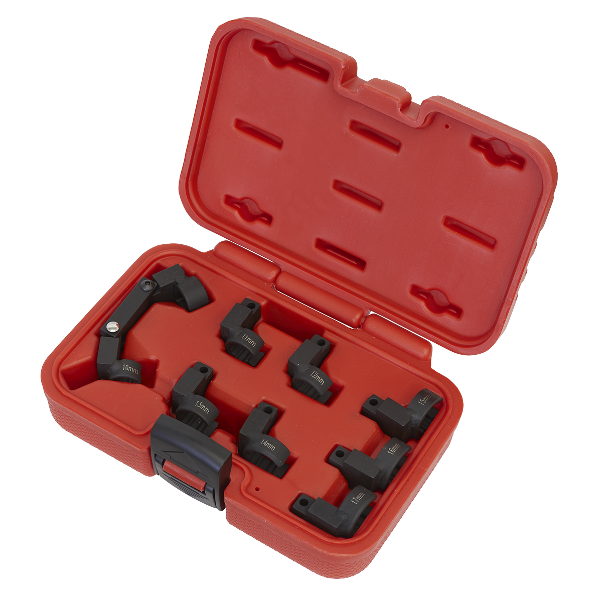 Sealey AK6985 Injector Pipe Socket Set 3/8"Sq Drive 9pc