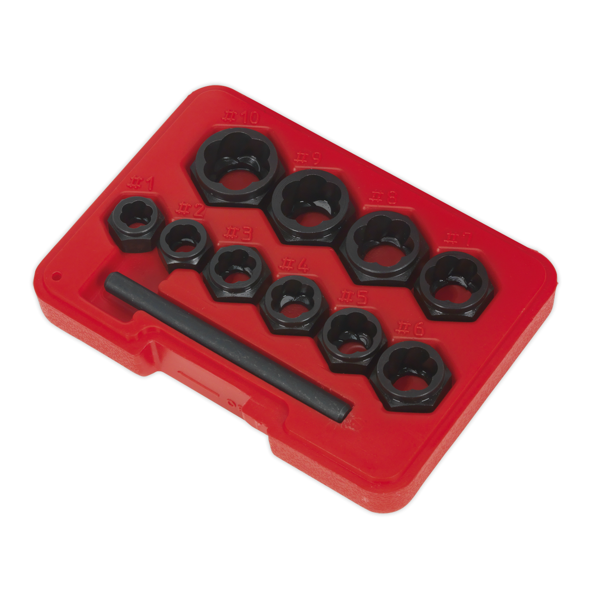 Sealey AK8183 Spanner Type Bolt Extractor Set 11pc