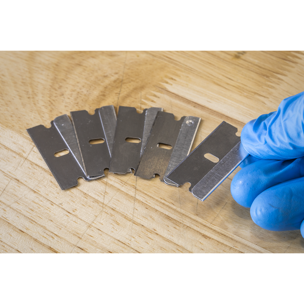 Sealey AK867B100 Razor Scraper Blade - Pack of 100