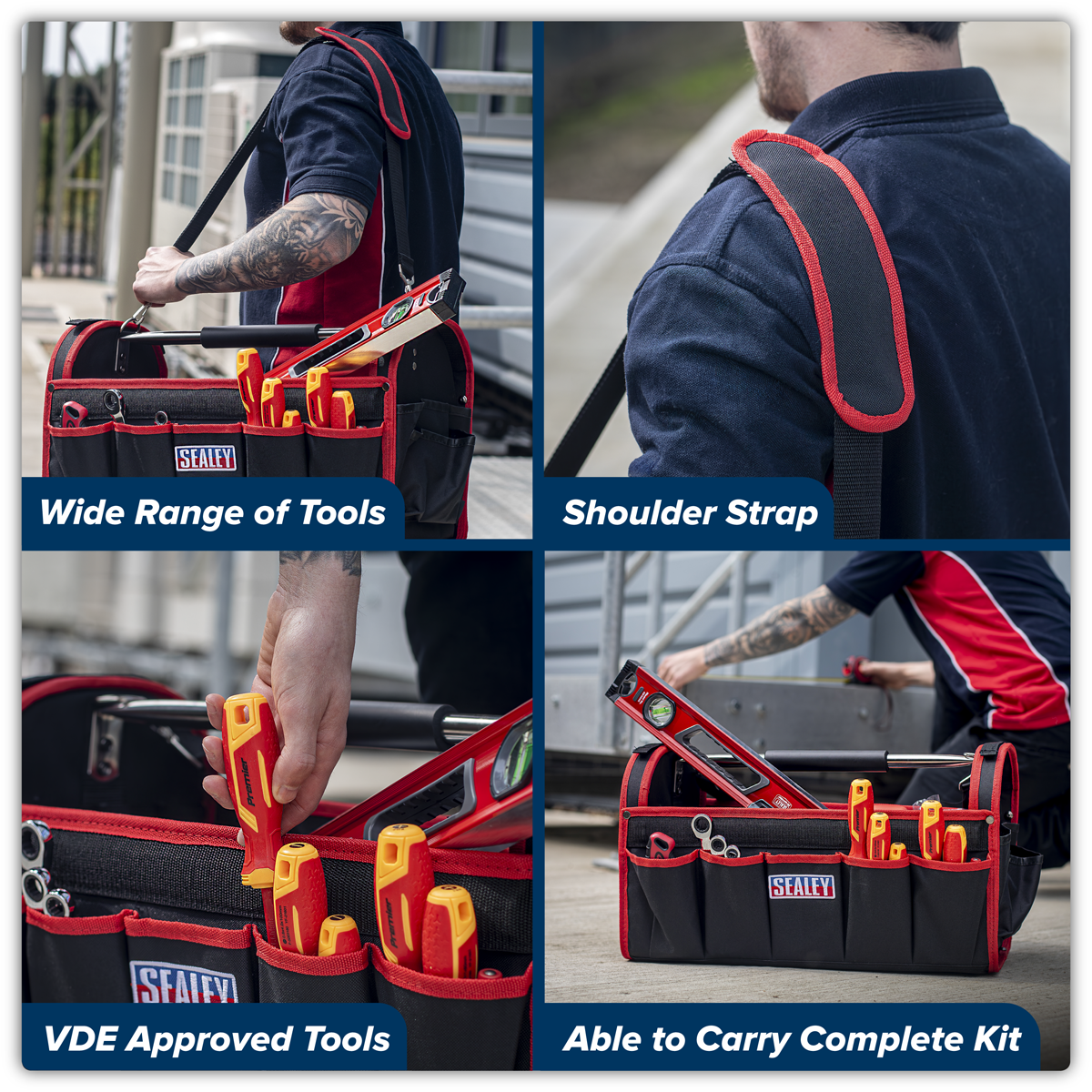 Sealey AP505KIT Premier Electrician's Tool Kit 100pc