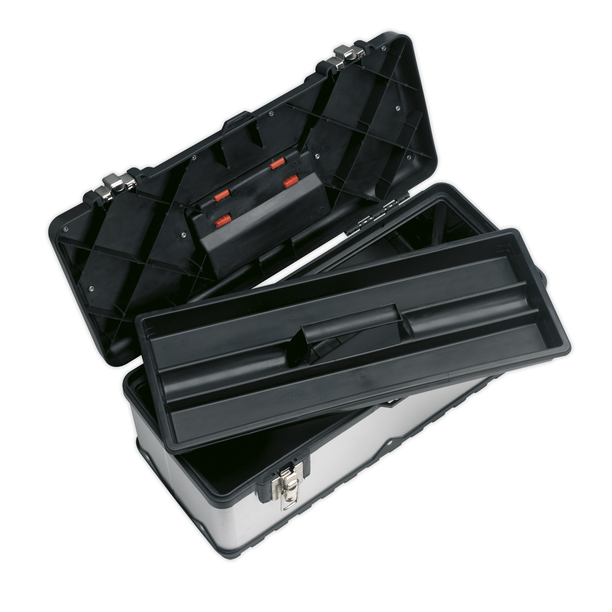 Sealey AP660S Stainless Steel Toolbox with Tote Tray 660mm