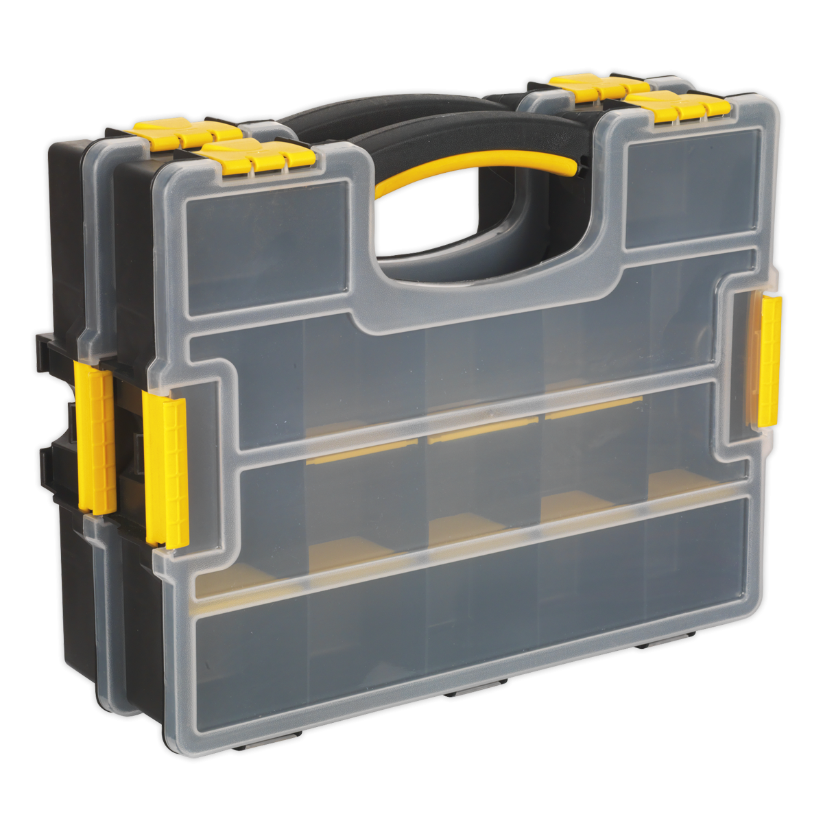 Sealey APAS15A Stackable Parts Storage Case with Removable Compartments