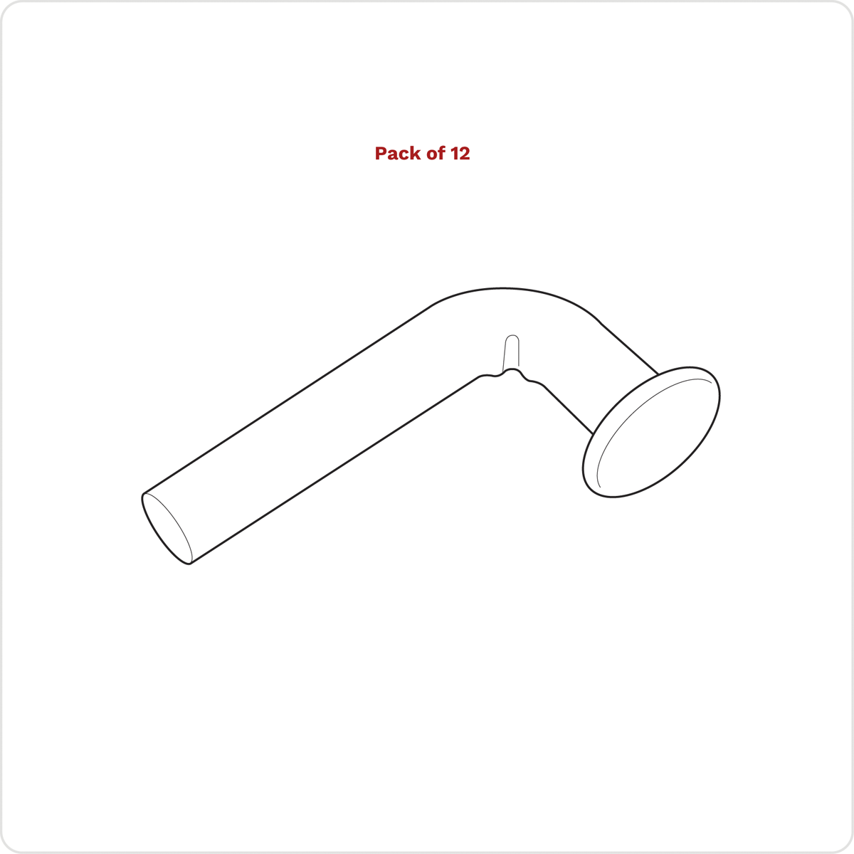 Sealey APR/SH12 Safety Locking Pin - Pack of 12
