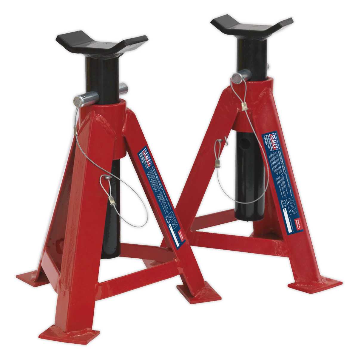 Sealey AS5000 Axle Stands (Pair) 5 Tonne Capacity per Stand