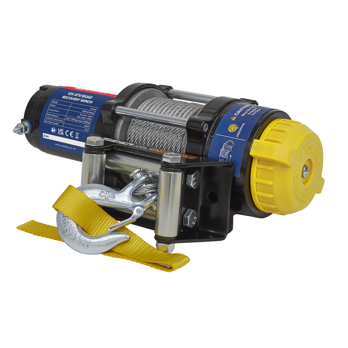 Sealey ATV1135KIT Wireless Winch ATV1135 Combo Kit