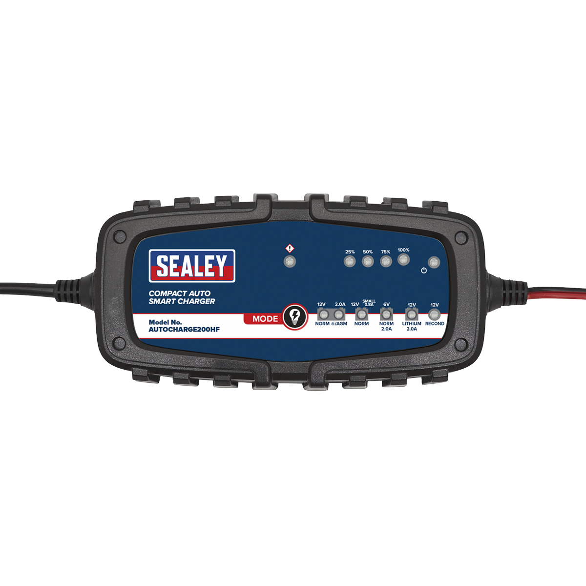 Sealey AUTOCHARGE200HF 6/12V Compact Auto Smart Charger & Maintainer 2A