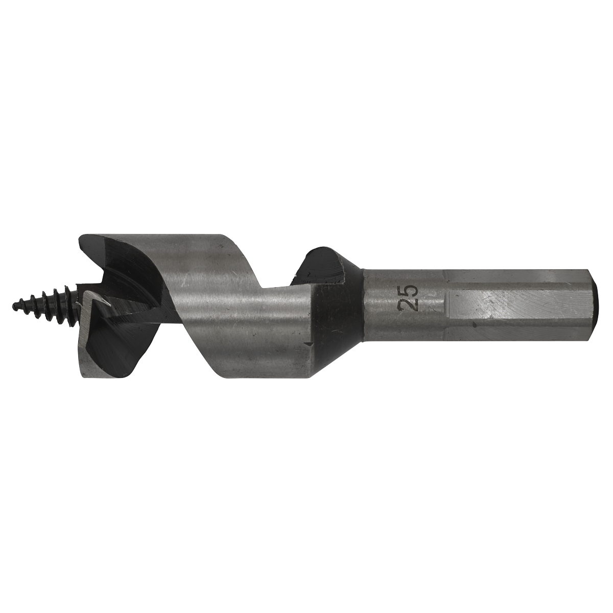 Sealey AW25x100 Auger Wood Drill Bit 25 x 100mm
