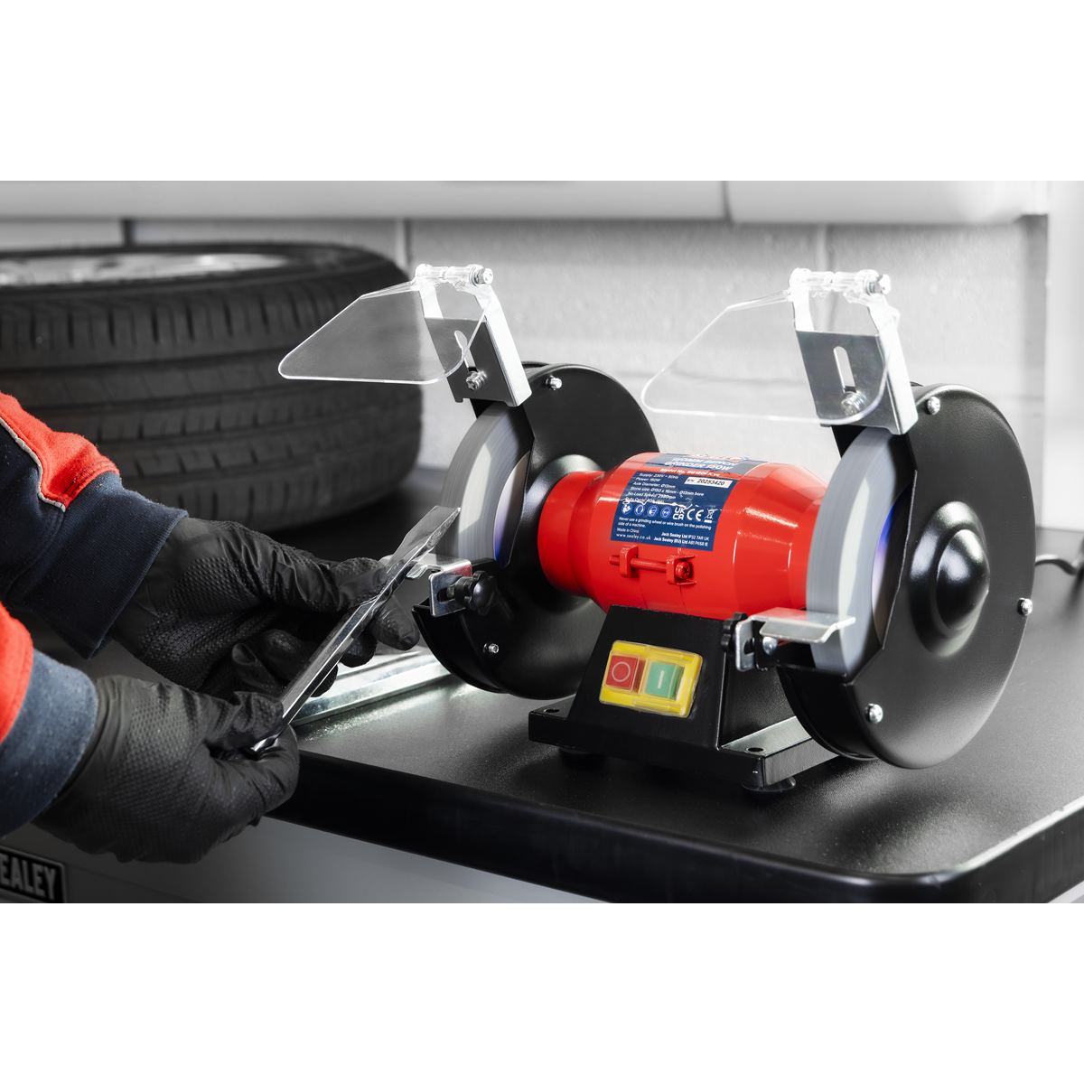 Sealey BG150CX 150mm Bench Grinder 150W/230V