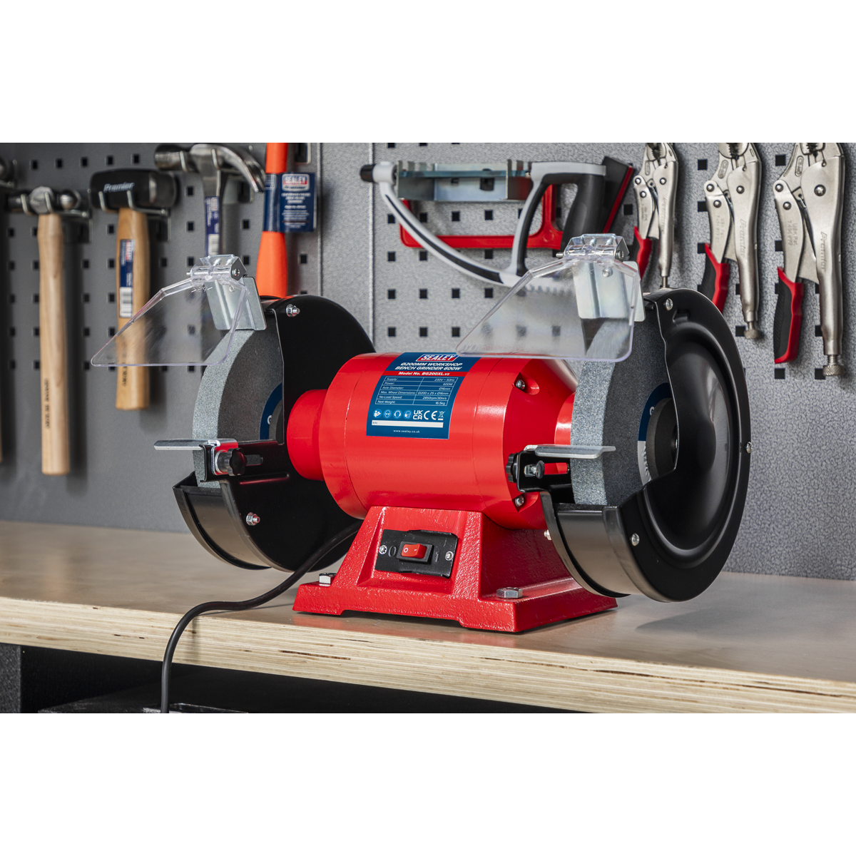 Sealey BG200XL 200mm Bench Grinder 600W/230V
