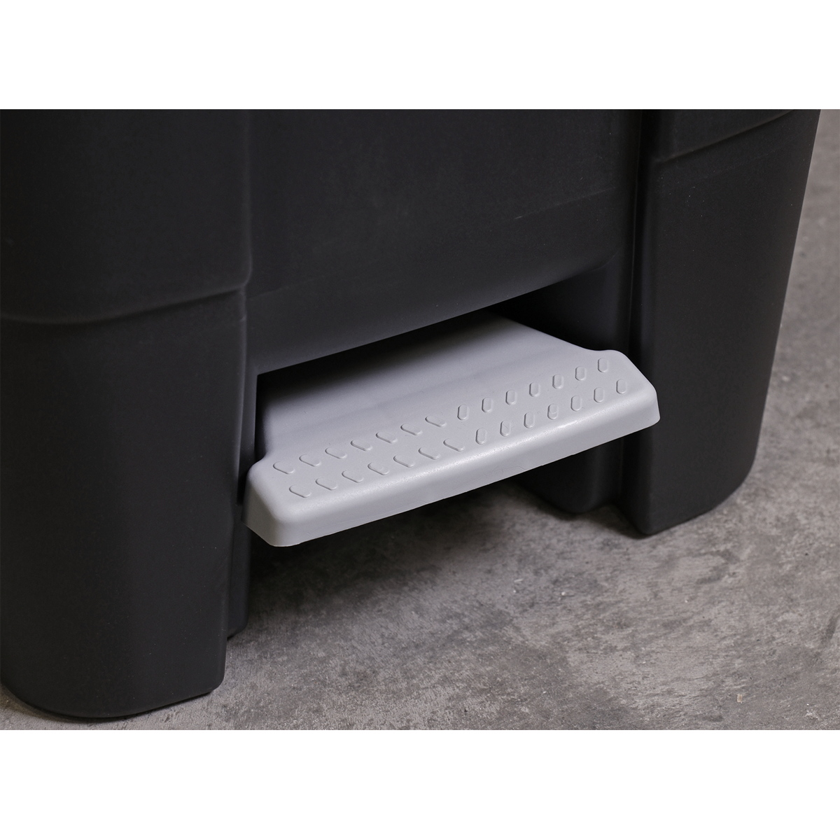 Sealey BM100P Refuse/Wheelie Bin with Foot Pedal 100L - Black