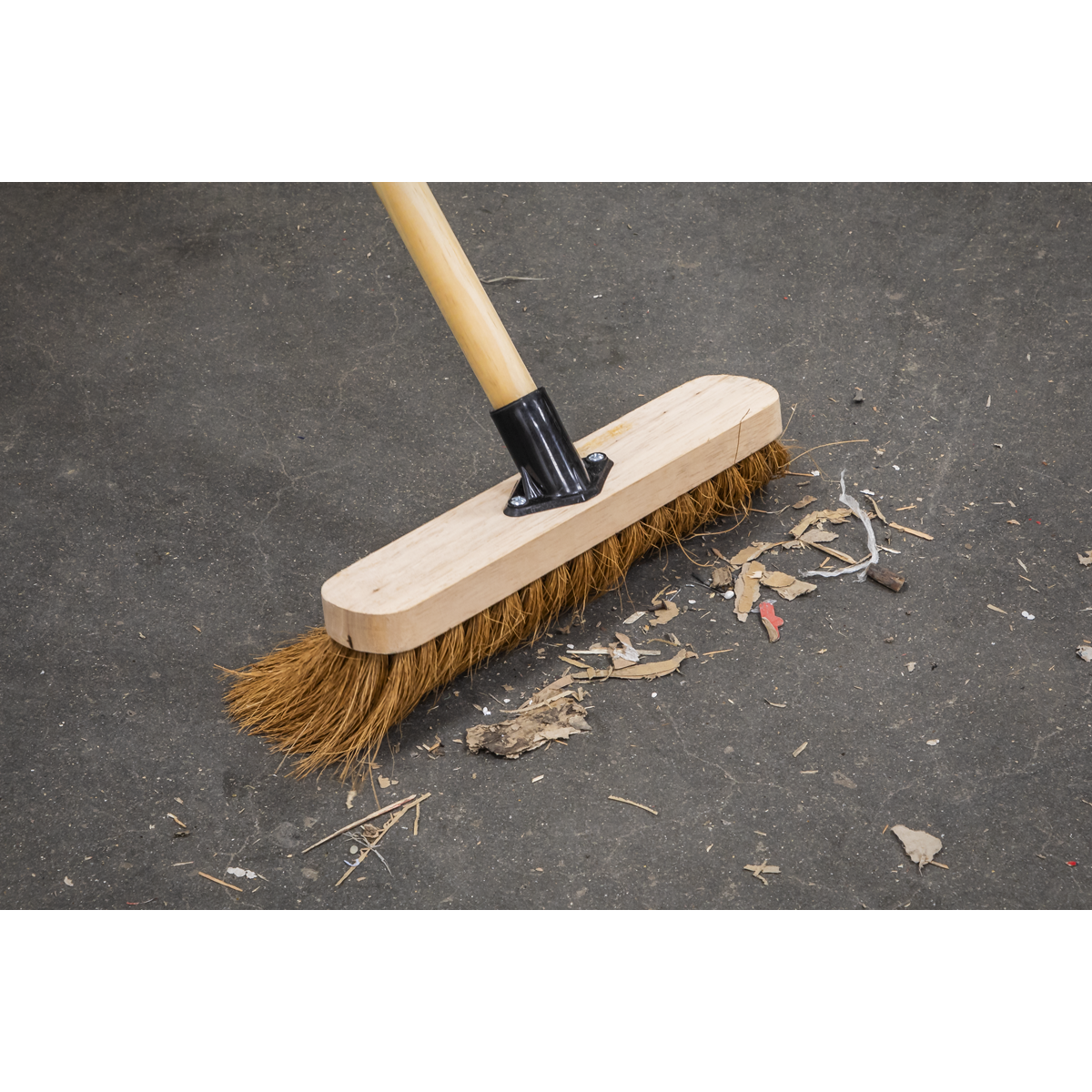 Sealey BM12S Soft Bristle Broom 12"(300mm)