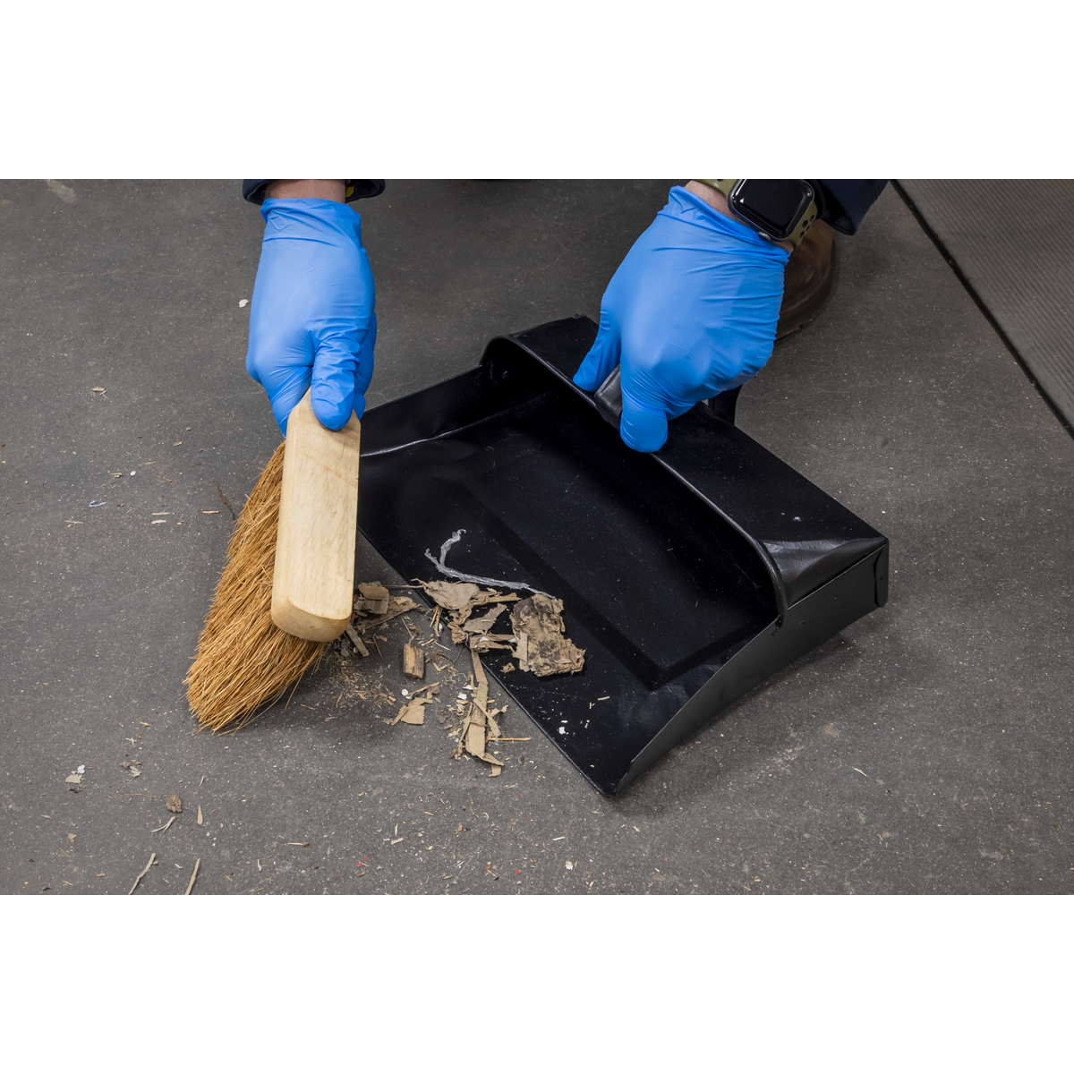 Sealey BM25S Soft Bristle Hand Brush 11"(280mm)