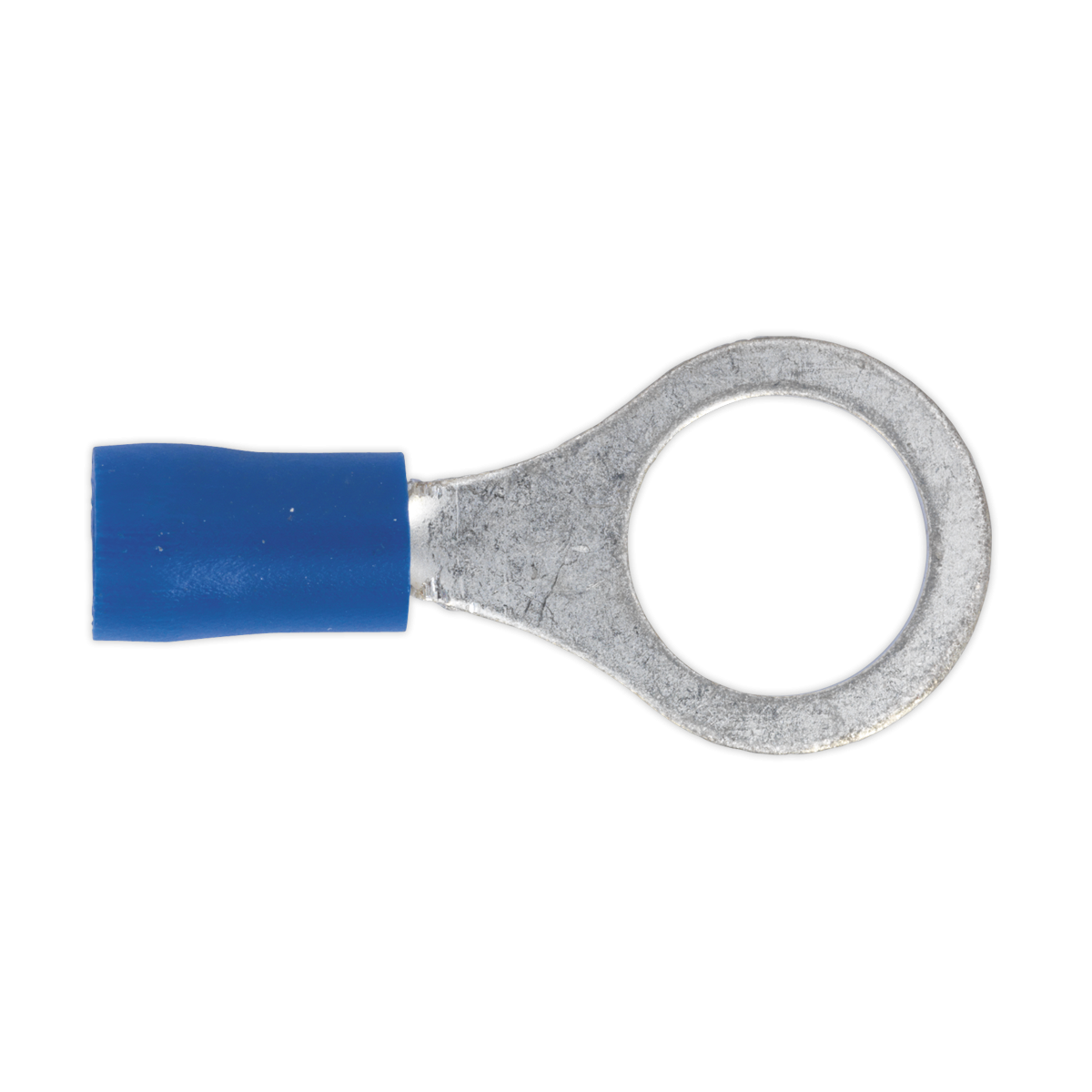 Sealey BT23 Easy-Entry Ring Terminal 10.5mm (3/8"), Blue - Pack of 100