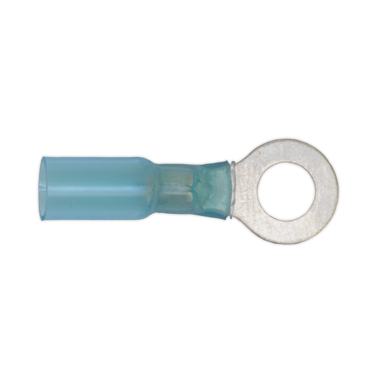 Sealey BTSR2584 Heat Shrink Ring Terminal 8.4mm, Blue - Pack of 25