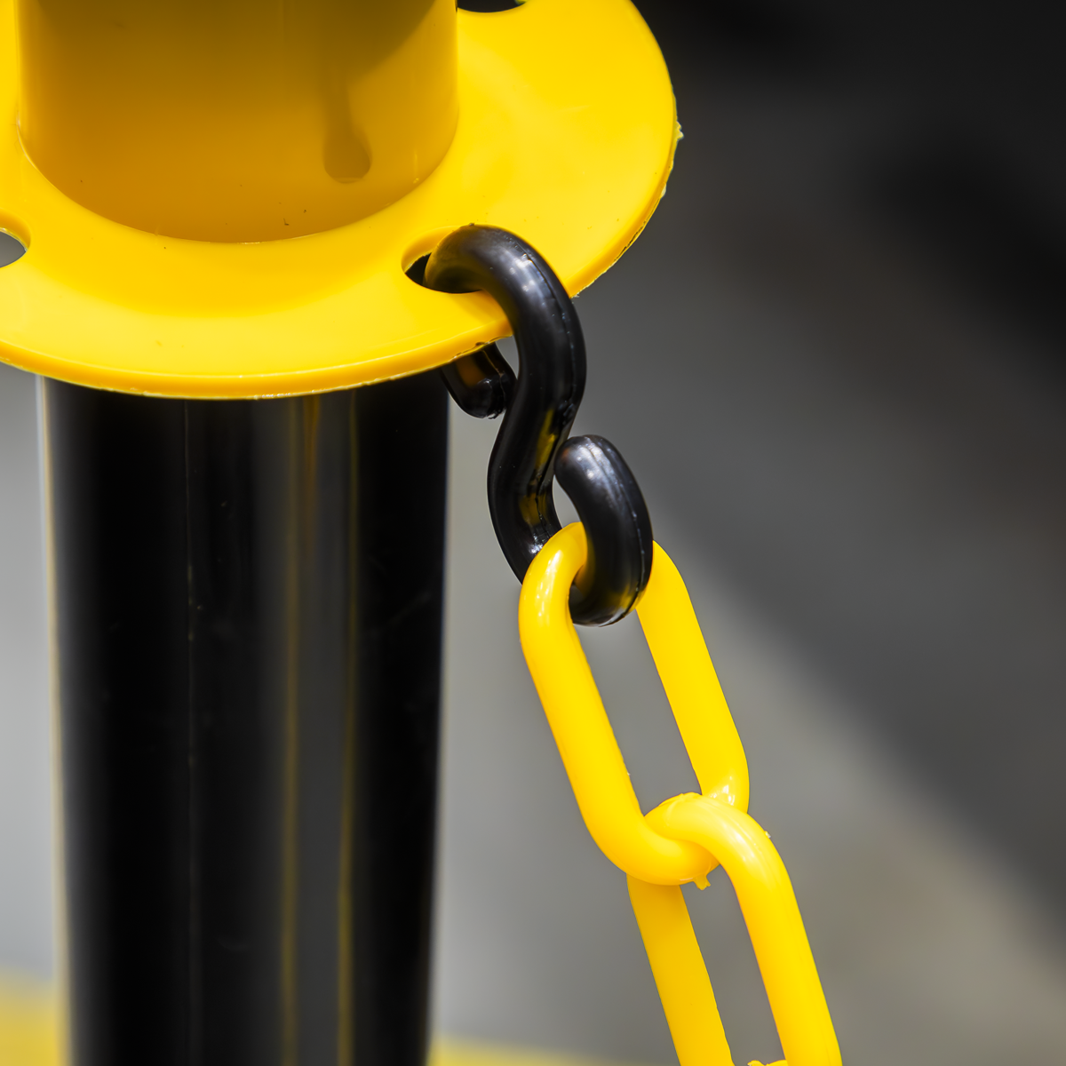 Sealey BYC25M Plastic Chain 25m x 6mm - Black/Yellow