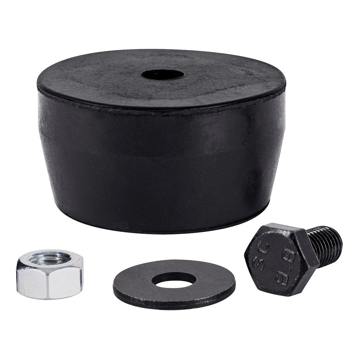 Sealey COMPKIT4 Anti-Vibration Foot Kit for Static Compressor 4pc