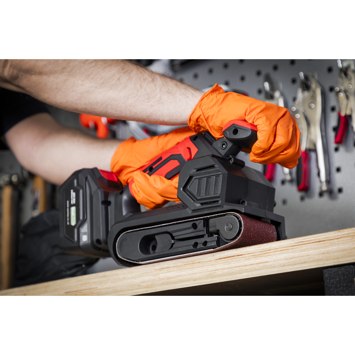Sealey CP20VBS SV20 Series 76mm Cordless Belt Sander 20V - Body Only