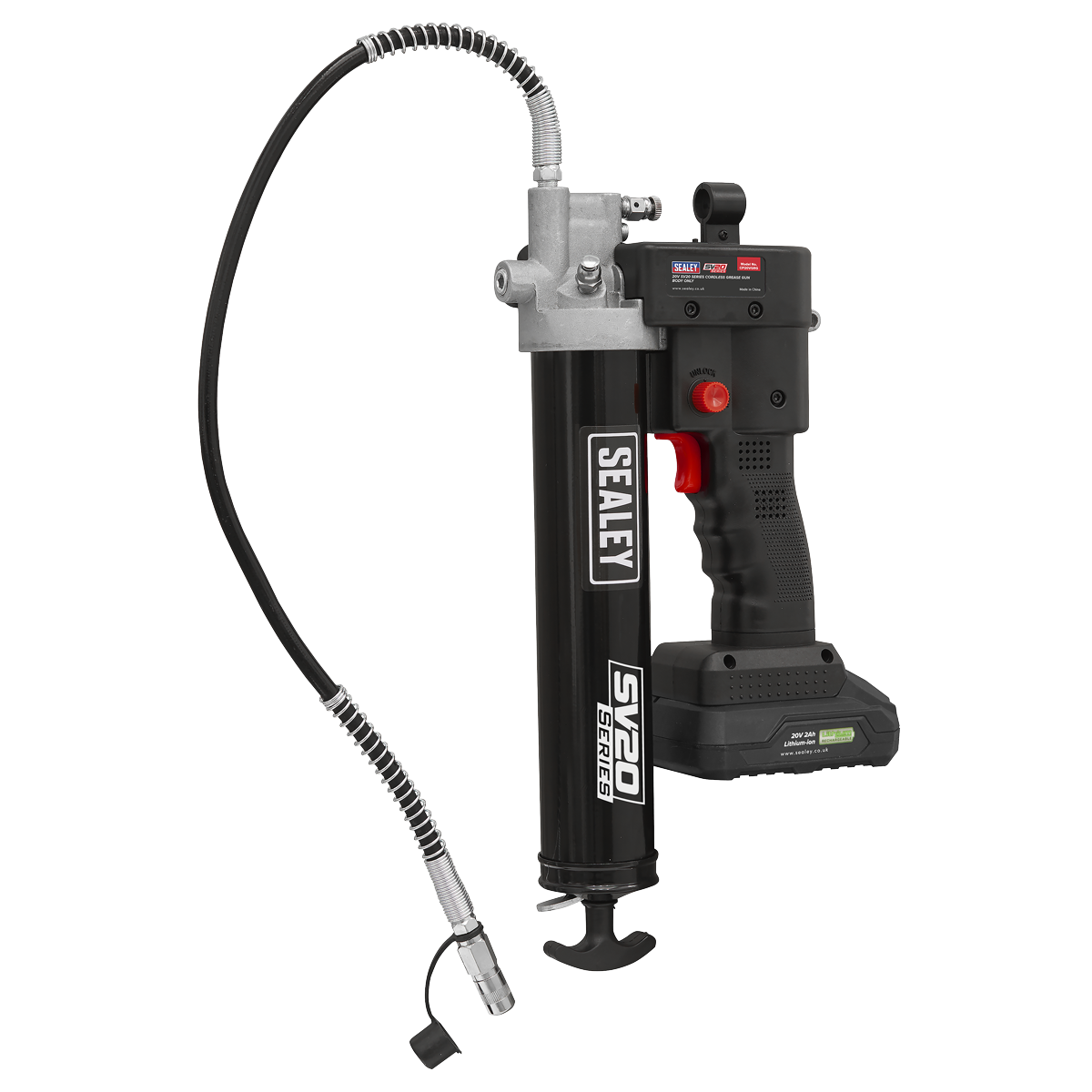 Sealey CP20VGRG SV20 Series Cordless Grease Gun 20V - Body Only
