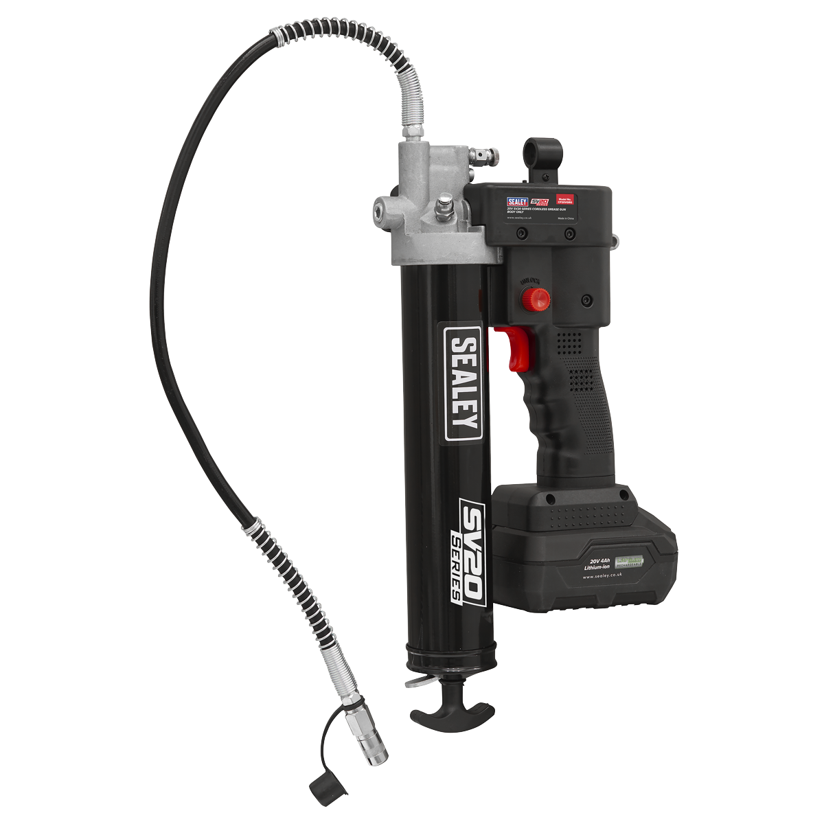 Sealey CP20VGRG SV20 Series Cordless Grease Gun 20V - Body Only