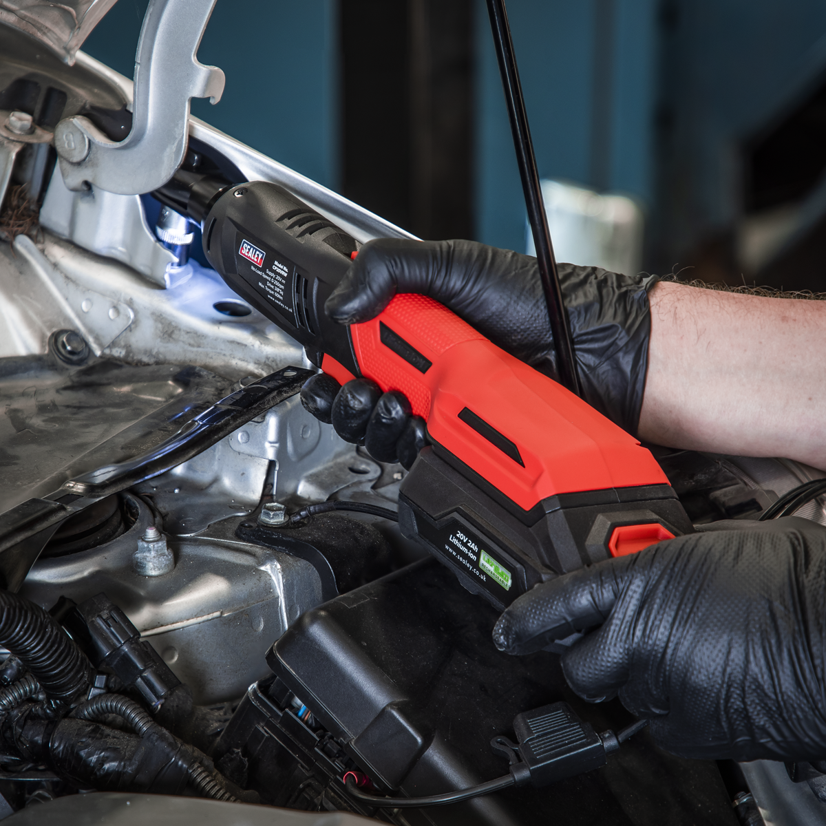 Sealey CP20VRW SV20 Series 3/8"Sq Drive Ratchet Wrench 60Nm 20V - Body Only