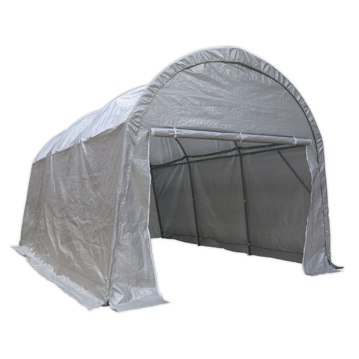 Sealey CPS03 Dome Roof Car Port Shelter 4 x 6 x 3.1m
