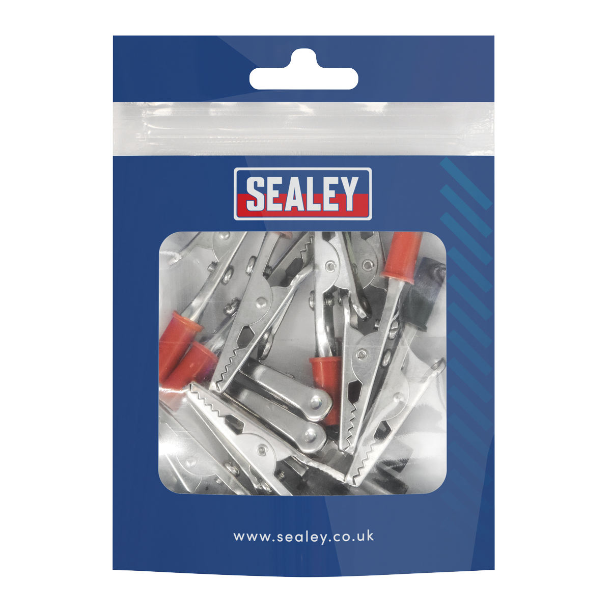Sealey CROCSM Crocodile Clip, Small - Pack of 12 (6 Pairs)