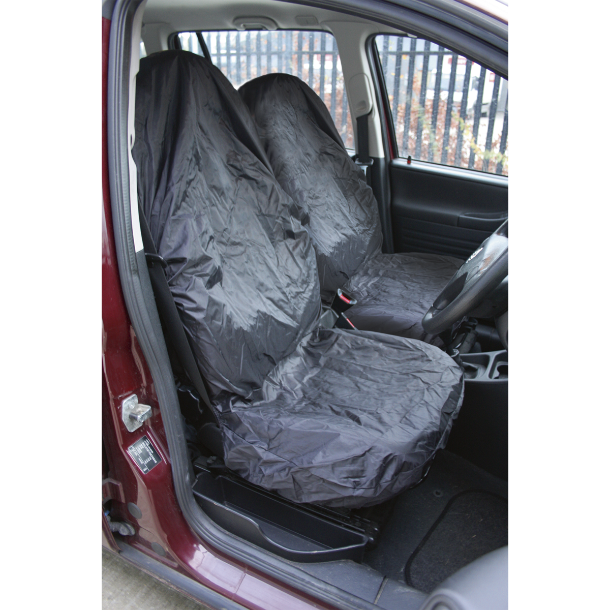 Sealey CSC5 Lightweight Front Seat Protector Set 2pc