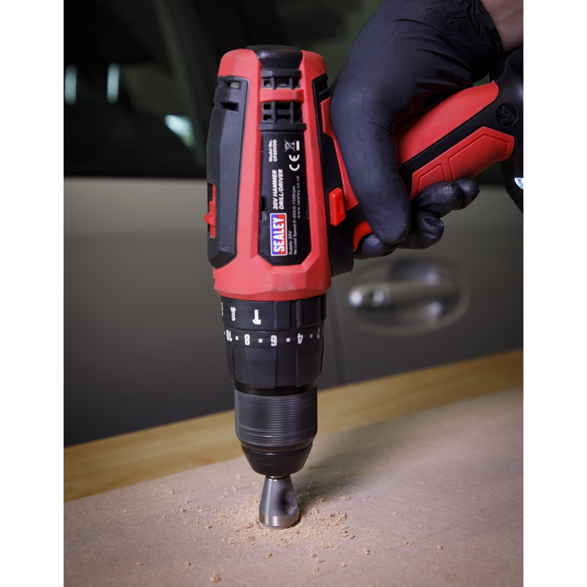 Sealey CSSET4O 90° Slotted Deburring Countersink Drill Bit Set 4pc