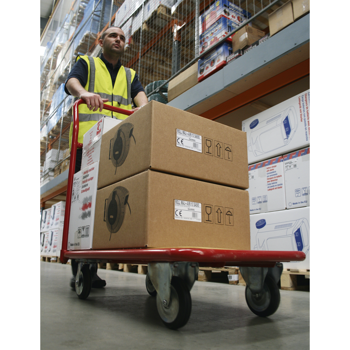 Sealey CST993 Heavy-Duty Platform Truck 250kg Capacity