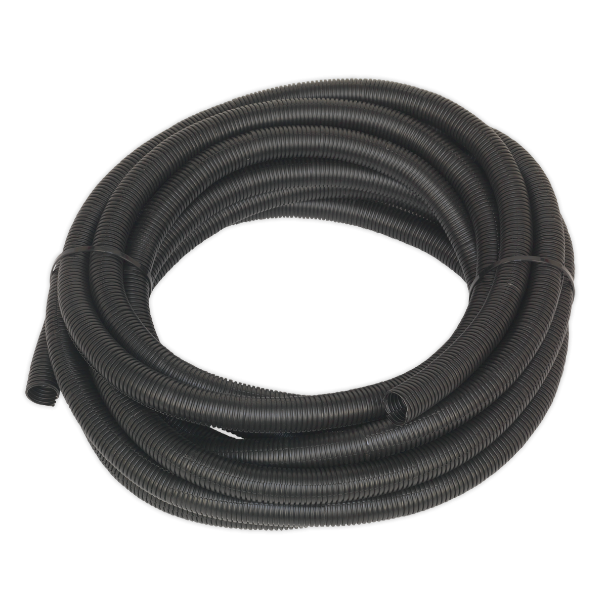 Sealey CTS2210 Split Convoluted Cable Sleeving Split 22-27mm 10m