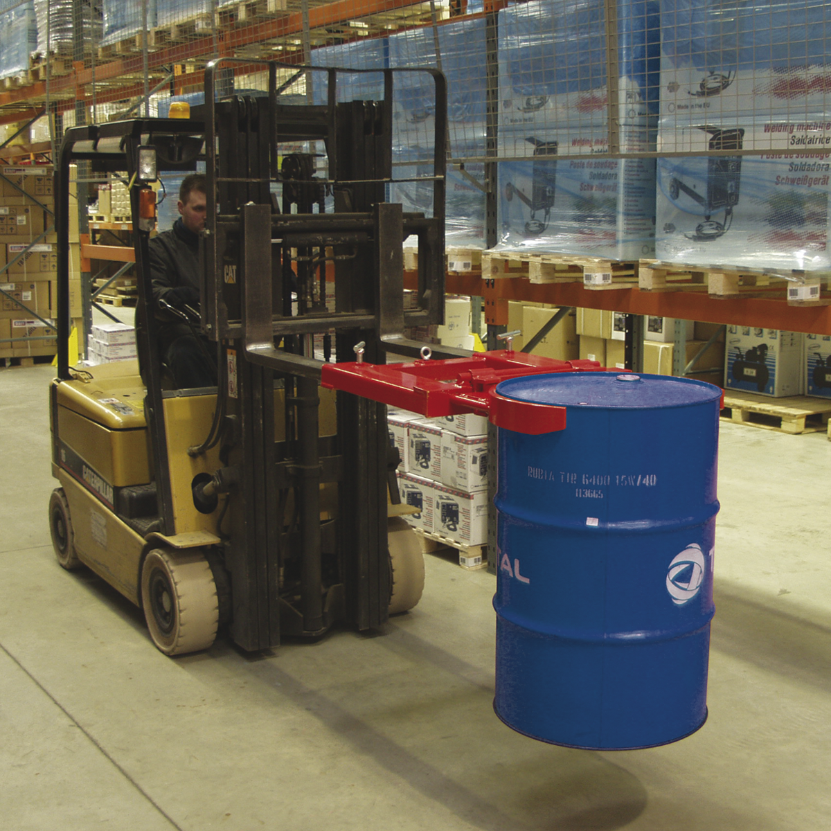 Sealey DG02 Forklift Drum Clamp 350kg Capacity