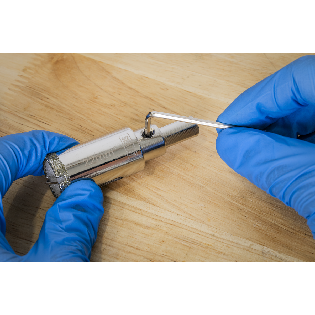 Sealey DHS22 Electroplated Diamond Hole Saw 22mm