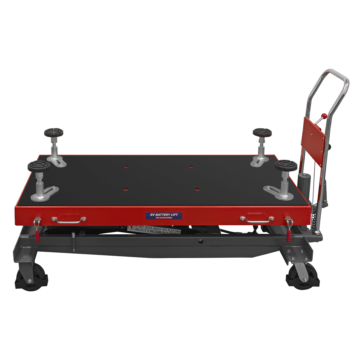 Sealey EVBT1000 High Lift EV Battery Lift/Hydraulic Platform Truck 1000kg Capacity
