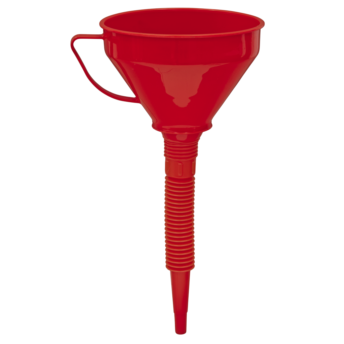 Sealey F16F Flexible Spout Funnel with Filter 160mm - Medium