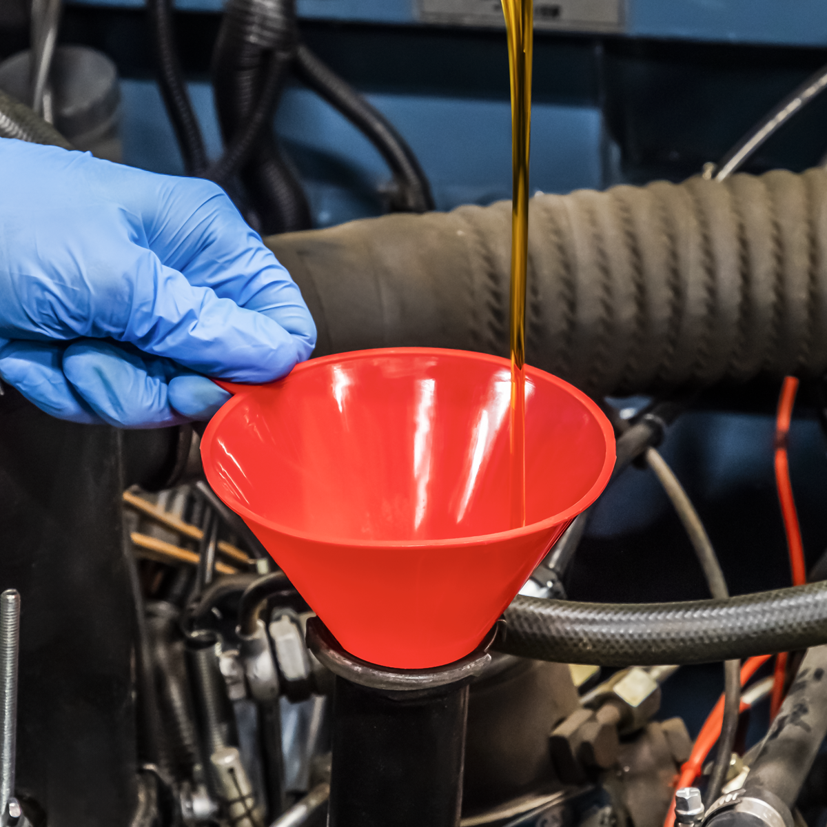 Sealey F1E Economy Fixed Spout Funnel 115mm - Small