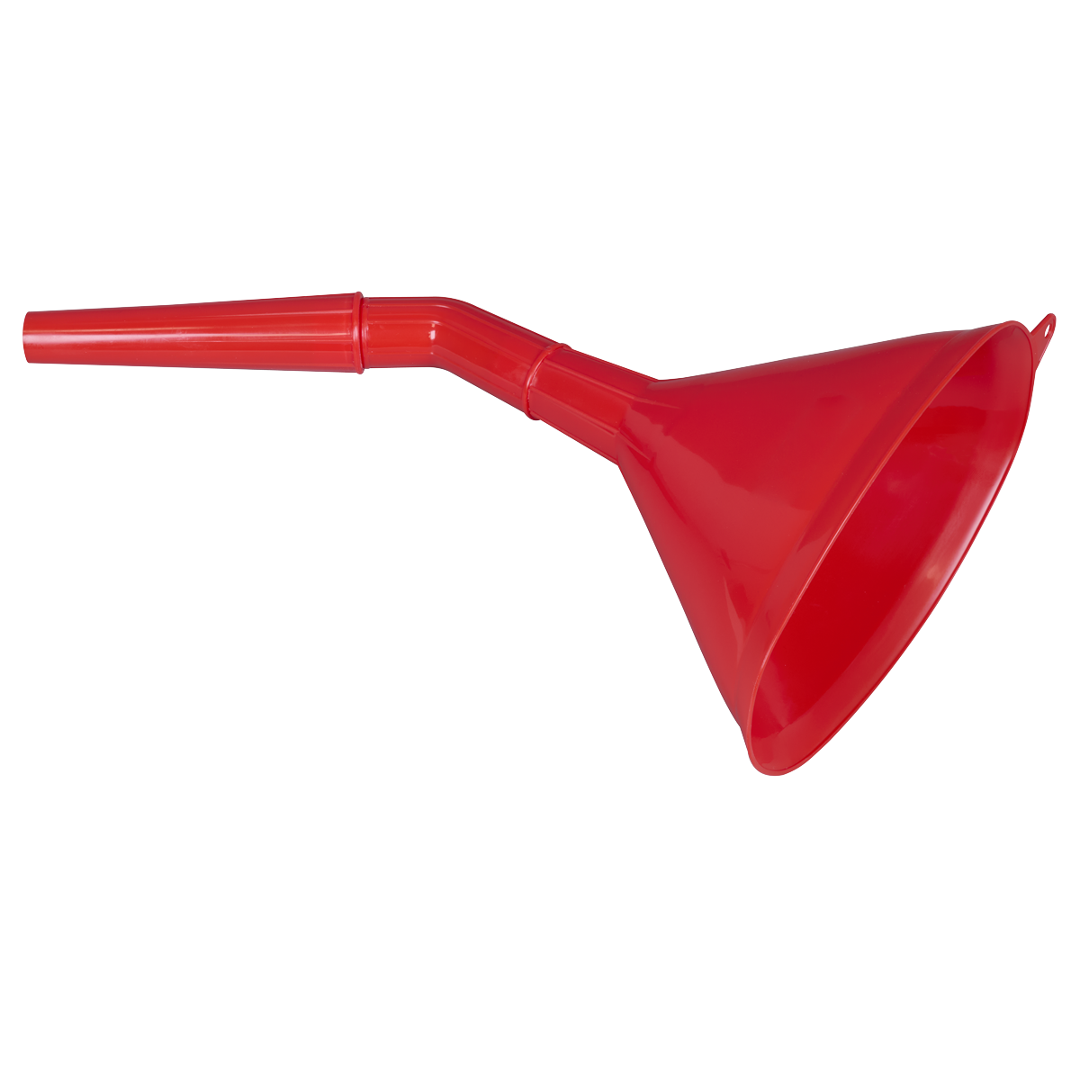 Sealey F7 Angled Spout Oval Funnel with Filter 200mm - Medium