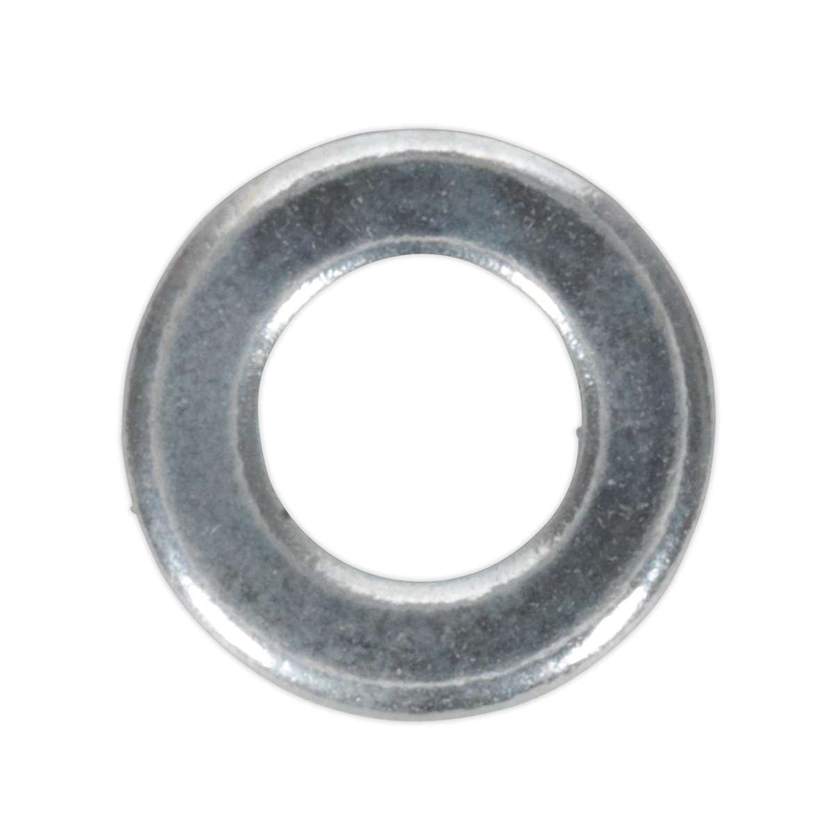 Sealey FWA510 Zinc Plated Form A Flat Washer M5 x 10mm, DIN 125 - Pack of 100