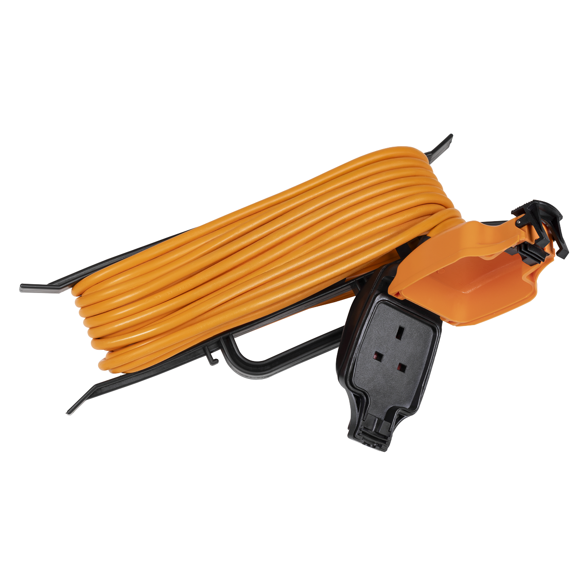 Sealey GCR15H 15m Weatherproof Extension Lead with H-Frame 1 x 230V