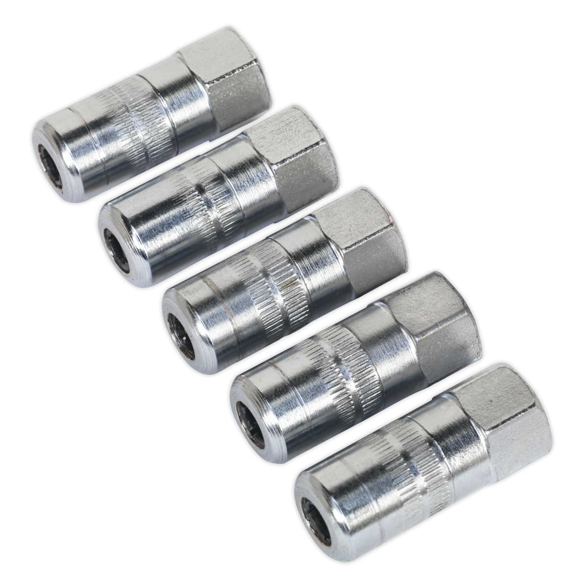 Sealey GGE5 4-Jaw Heavy-Duty Hydraulic Connector 1/8"BSP - Pack of 5