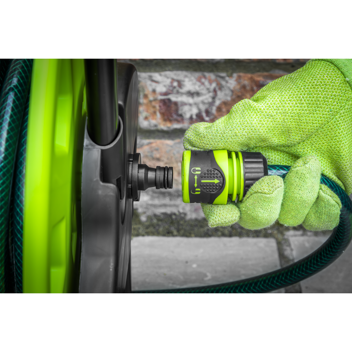 Sealey GH60 Garden Hose Trolley 60m Capacity