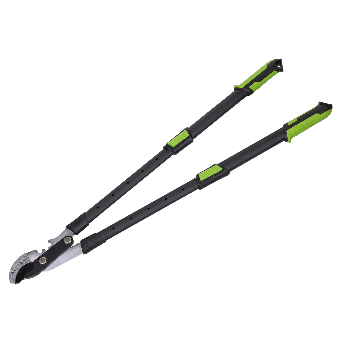 Sealey GTSG017 Telescopic Anvil Lopping Shears with Soft Grip Handle, Geared & Carbon Steel Blade