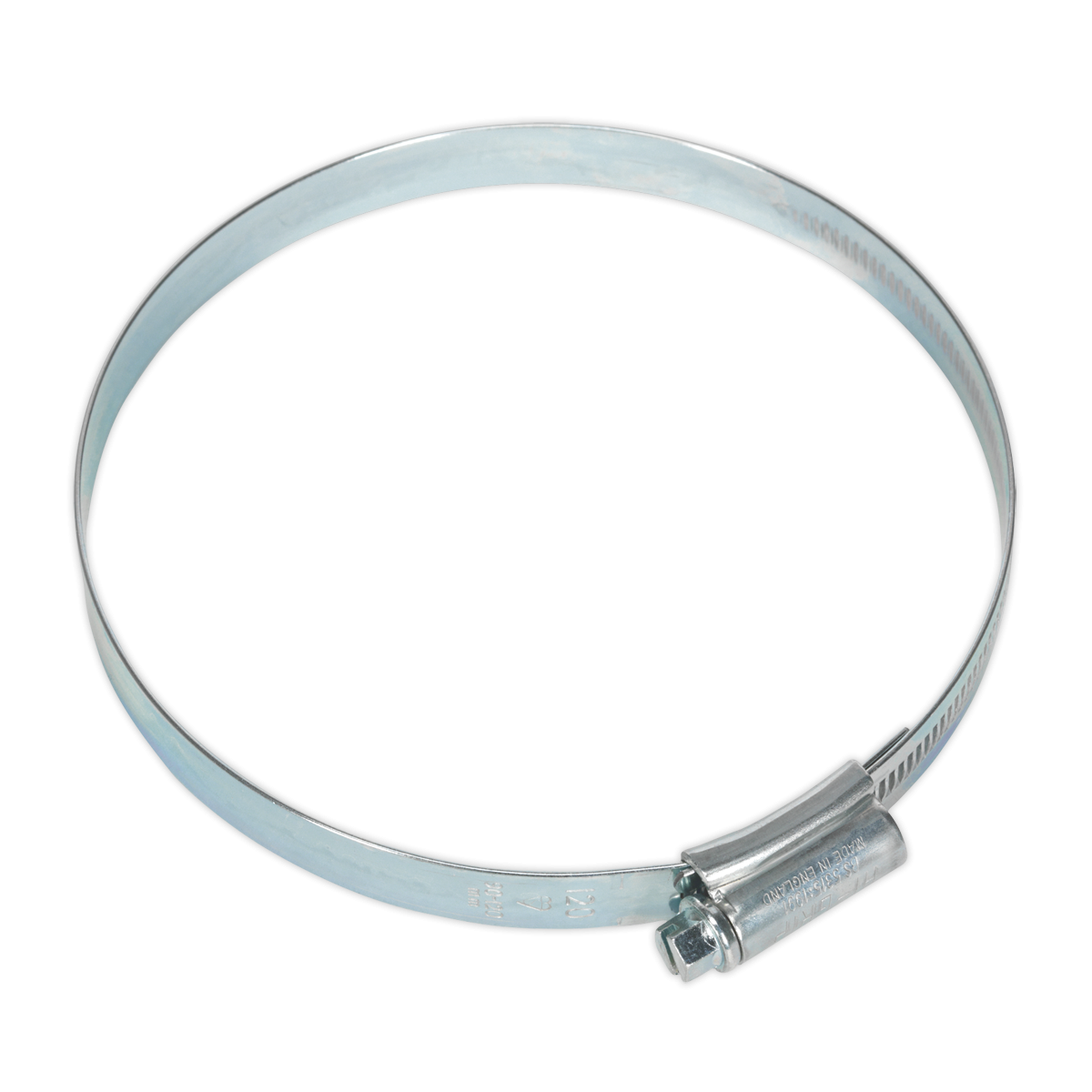 Sealey HCJ5 HI-GRIP® Zinc Plated Hose Clip 90-120mm - Pack of 10