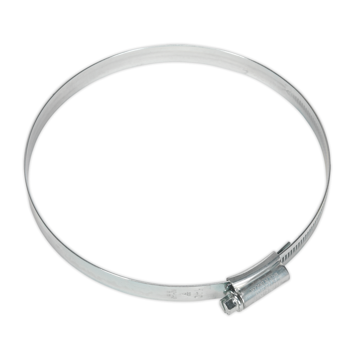 Sealey HCJ6 HI-GRIP® Zinc Plated Hose Clip 110-140mm - Pack of 10
