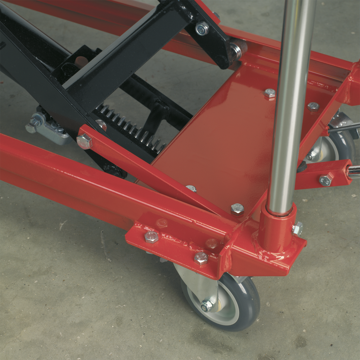 Sealey HPT150 Hydraulic Scissor Lift Platform Table 150kg Capacity