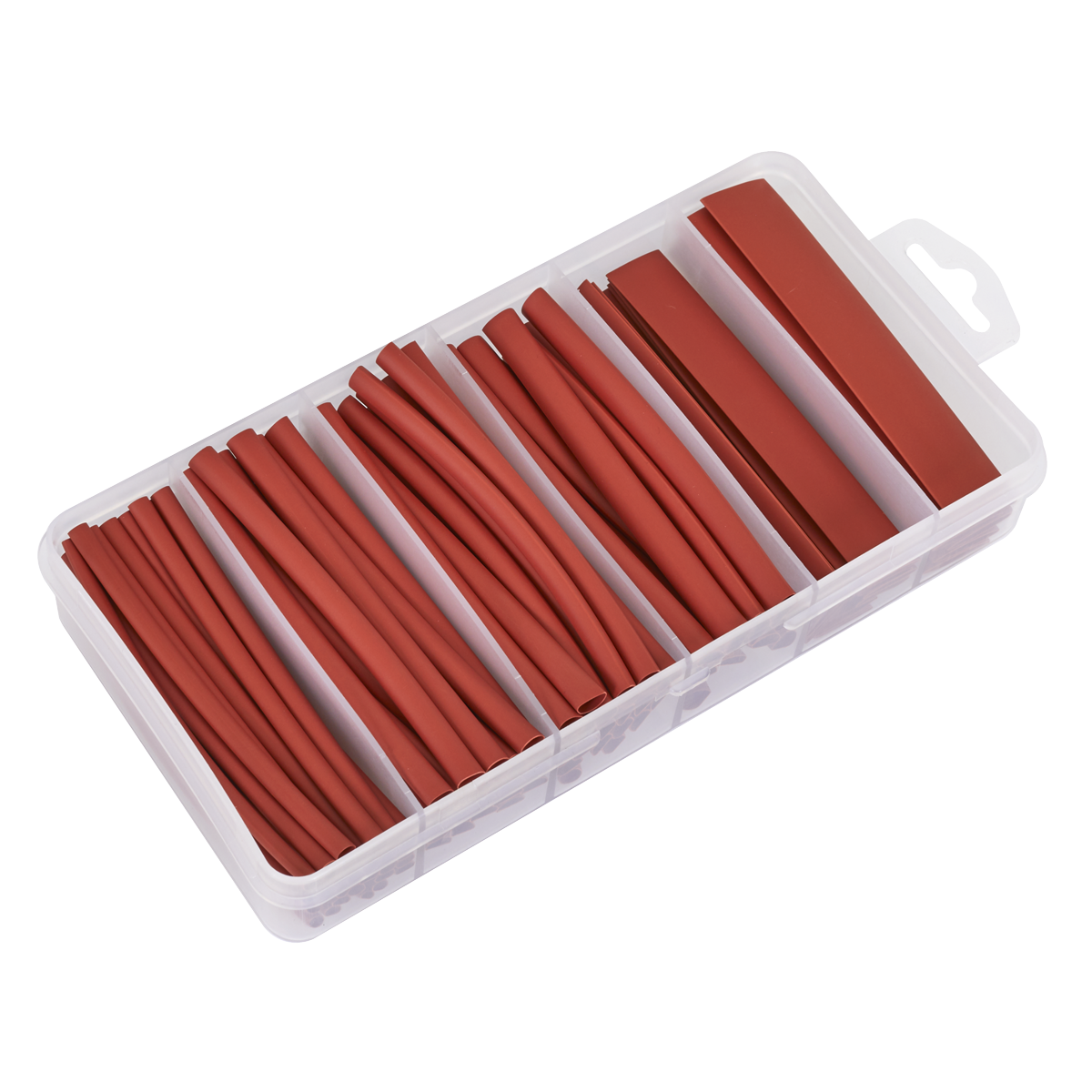 Sealey HST100R Heat Shrink Tubing Assortment 100mm 95pc - Red
