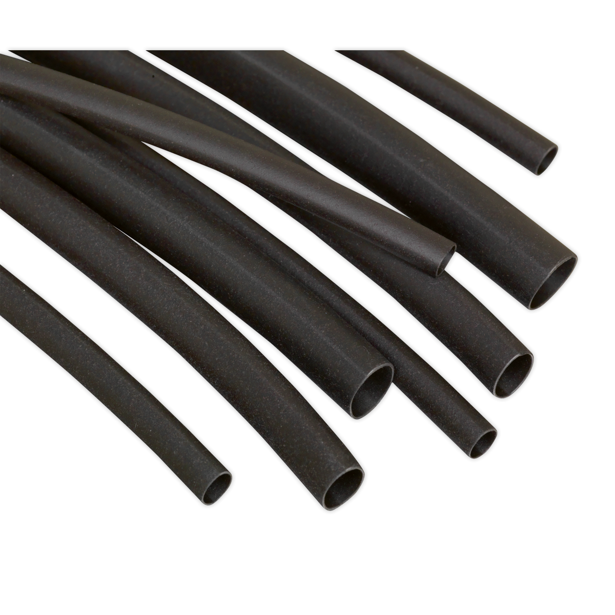 Sealey HST501B Heat Shrink Tubing Assortment 50 & 100mm 180pc - Black