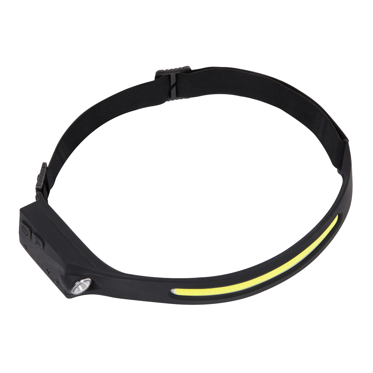 Sealey HT104RDB Rechargeable Head Torch with Auto-Sensor 5W COB & 3W LED - Display Box of 12