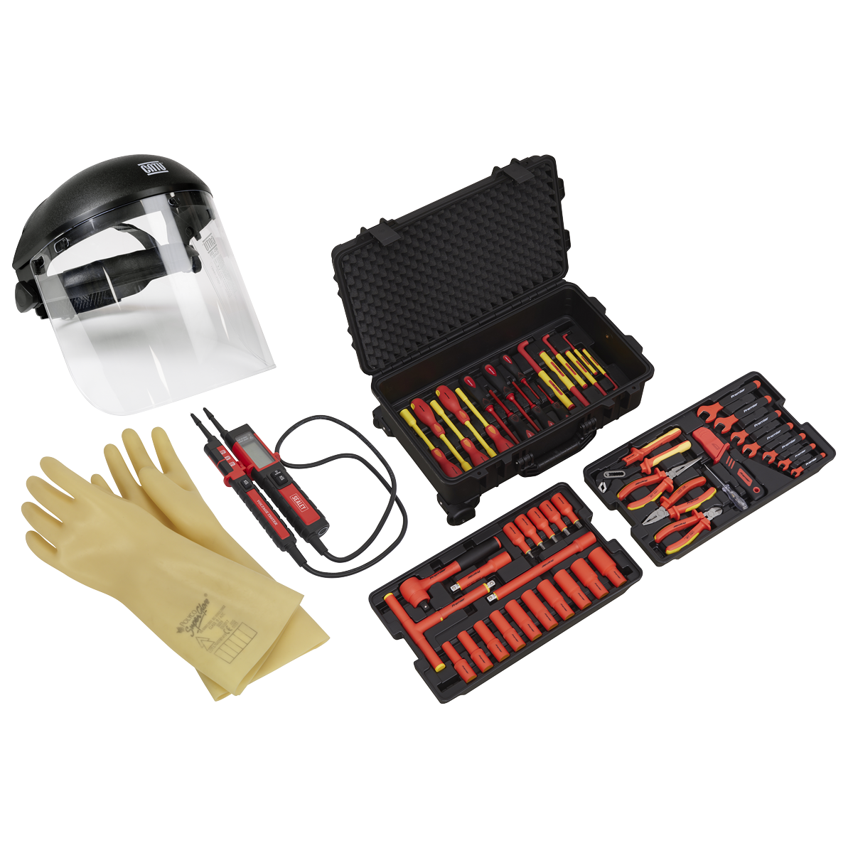 Sealey HVCOM4 EV/Hybrid Tool & Safety Kit