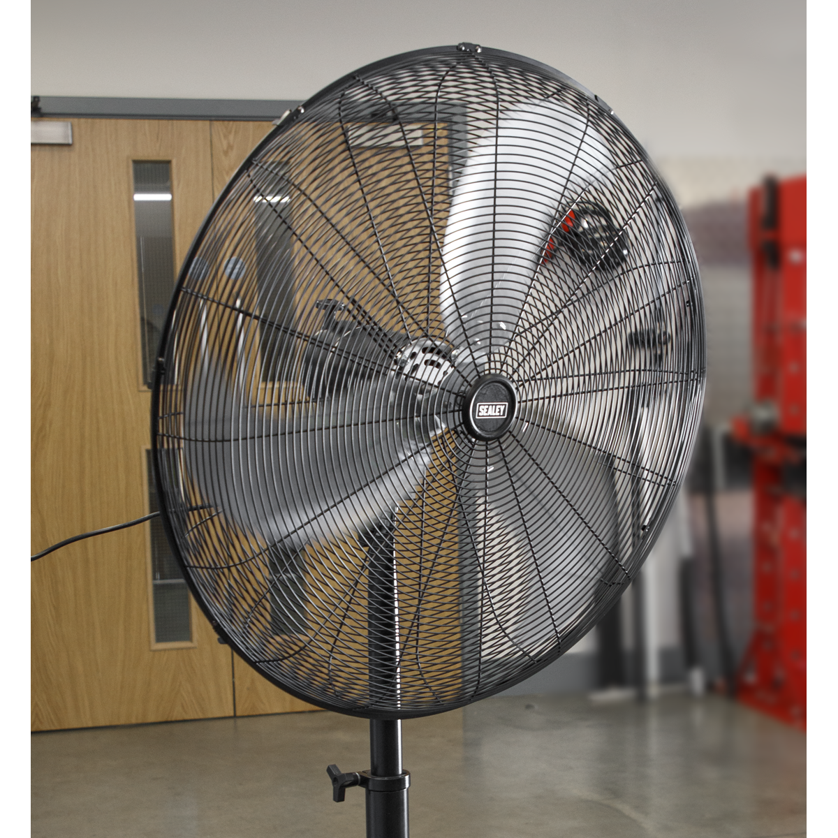Sealey HVSF30 30" Industrial High Velocity Oscillating Pedestal Fan 230V