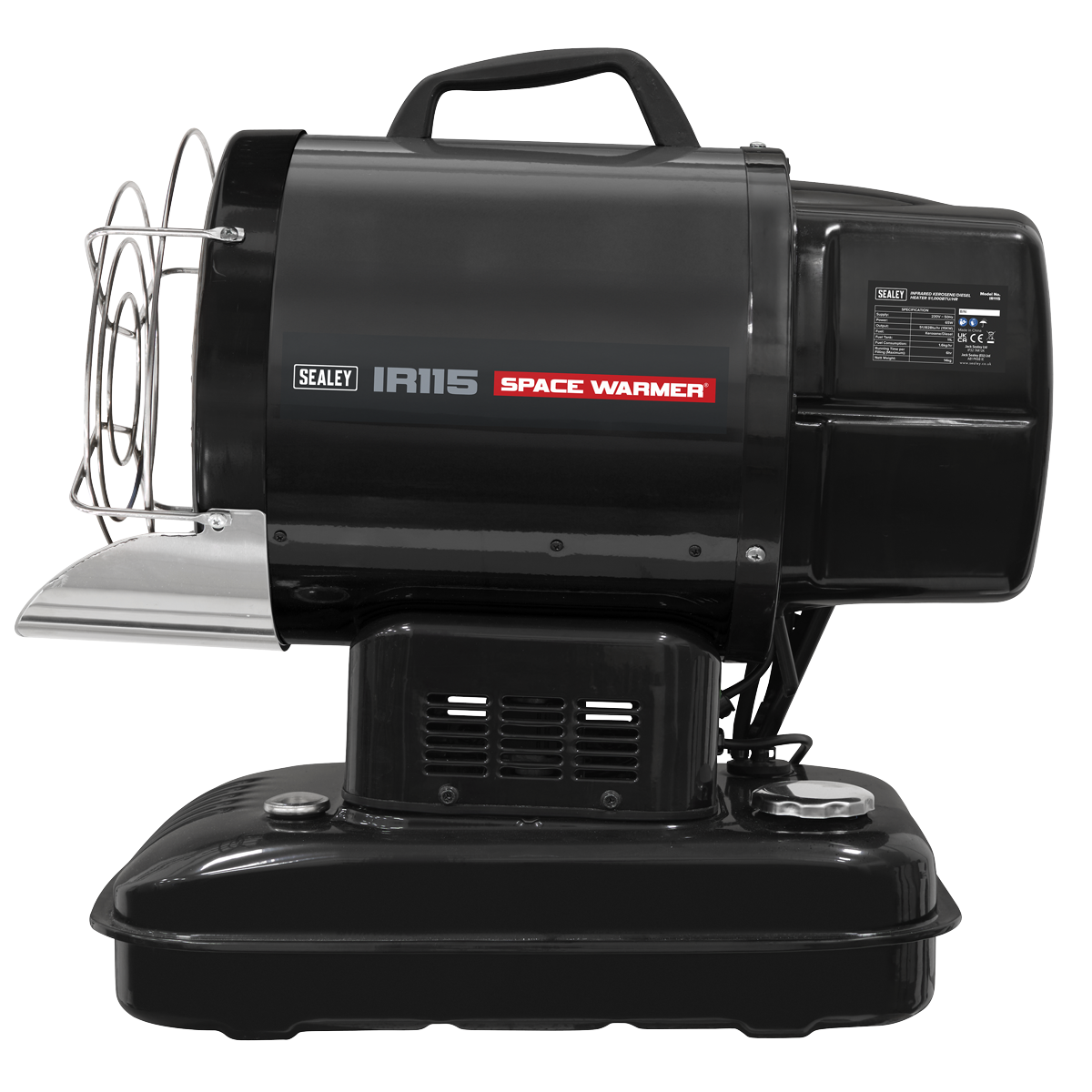 Sealey IR115 Infrared Space Warmer® Kerosene/Diesel Heater 51,000Btu/hr